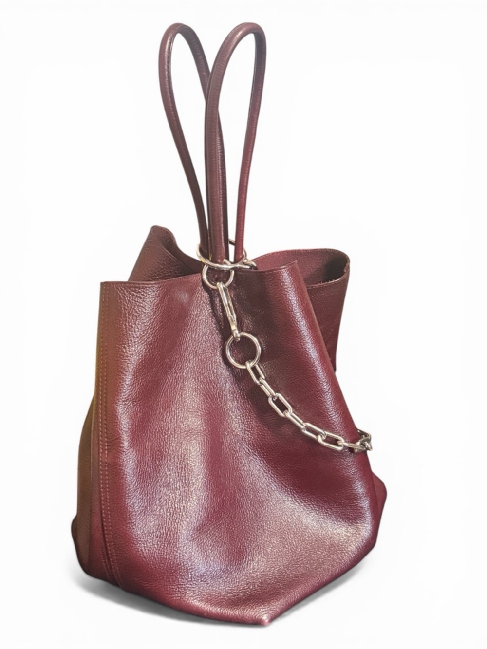 Alexander Wang Large Roxy Leather Tote Bag - Picture 2 of 9